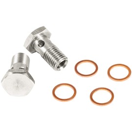 Diesel Fuel Banjo Bolt Ultra High Flow Upgrade for Ford Powerstroke 6.0L & 6.4L (Tear Drop Design)