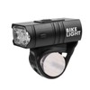 USB Rechargeable Bike Light Set with Power Display 6 Lighting