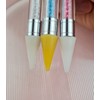 1 Piece Rhinestone Picker Dotting Pen, Dual-ended Rhinestone Gems Crystals