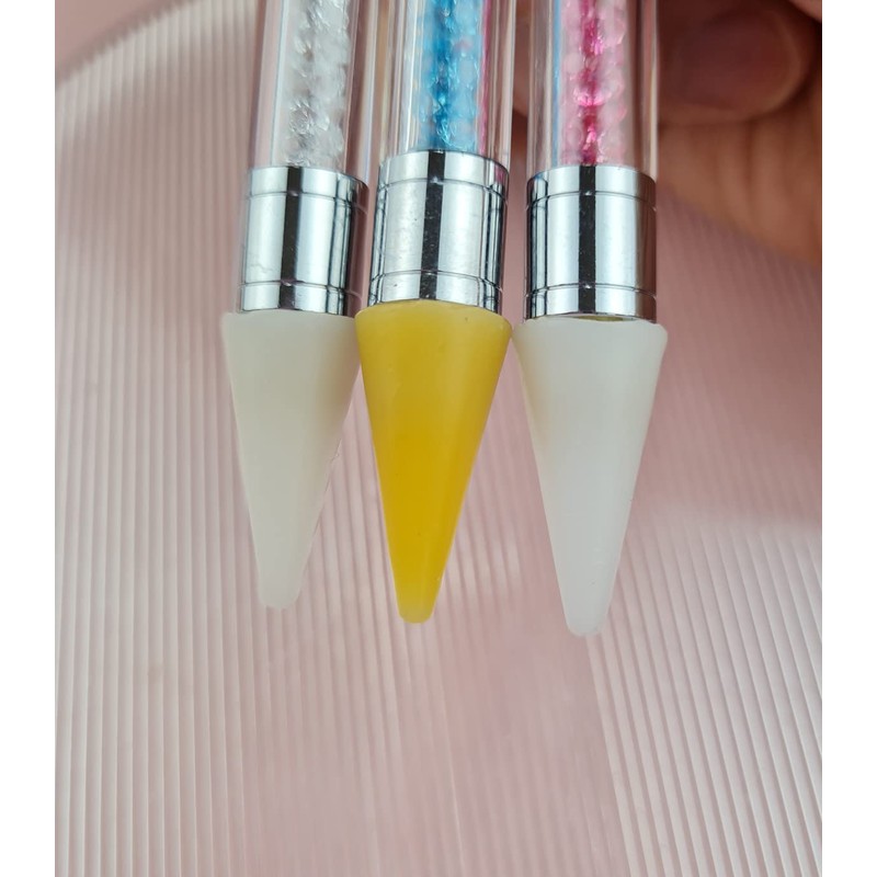 1 Piece Rhinestone Picker Dotting Pen, Dual-ended Rhinestone Gems Crystals