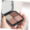 DECHOUS 2pcs Empty Eyeshadow Makeup Containers Magnetic Palette with Removable