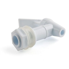 E-outstanding Water Tap 2PCS BPA Free Replacement Cooler Faucets Water Jug Ceramic Crock Spigot Spout Dispenser Valve White