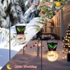 Linterna de muñeco de nieve de Navidad con gancho (7002A)