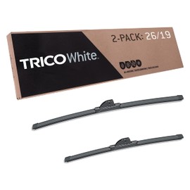TRICO White™ (35-2619) 26 & 19 Inch Pack of 2 Automotive Replacement Windshield Wiper Blades for My Car Extreme Weather Beam Blade for Select Vehicle Models