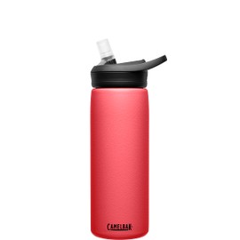 CamelBak Eddy+ Water Bottle with Straw 20oz - Insulated Stainless Steel, Wild Strawberry