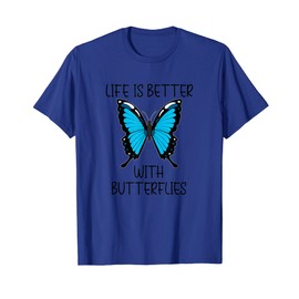 Cute Butterfly Life With Butterflies Insect T-Shirt