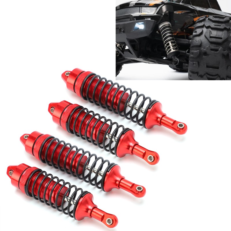 Rear/Front Oil Shock Absorber Damper Set for Traxxas Slash 4x4/Huanqi