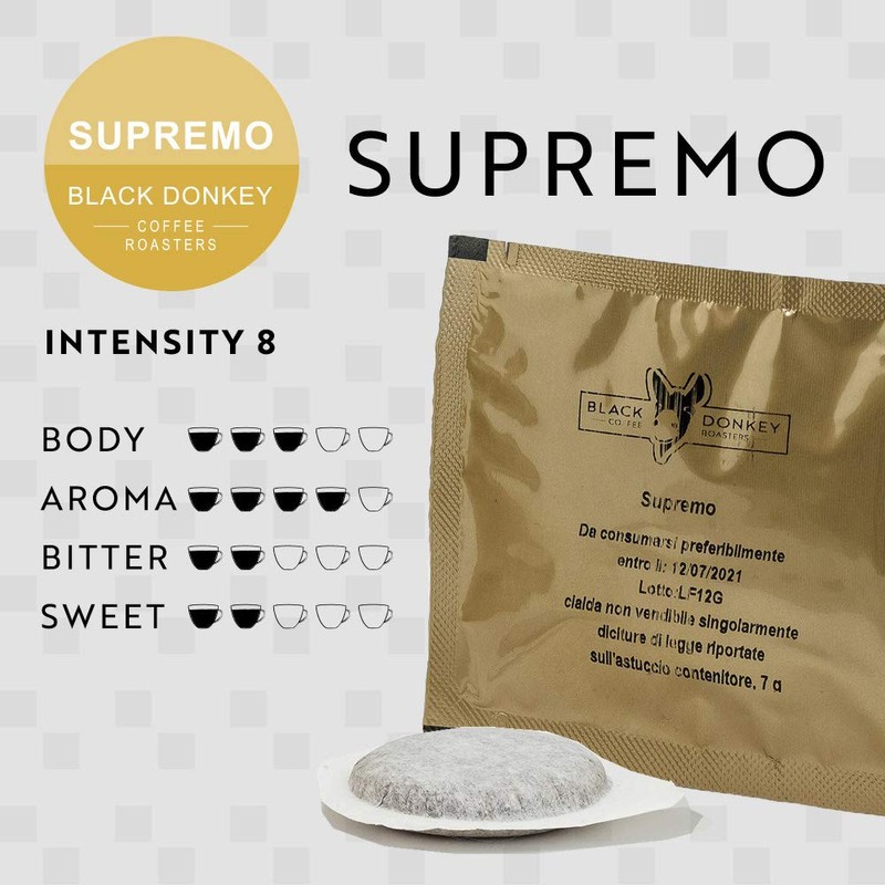 Black Donkey Coffee Roasters - 50 ESE Coffee Paper Pods