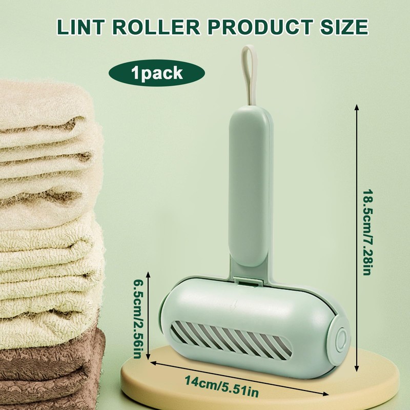 Reusable Lint Rollers (Pink)