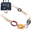 jojofuny Detachable Handbag Chain 14.56 in Acrylic Bag Chain Strap