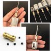 Pack of 5 Brass Shaft Coupling, Coupling Connector Sleeve, Shaft