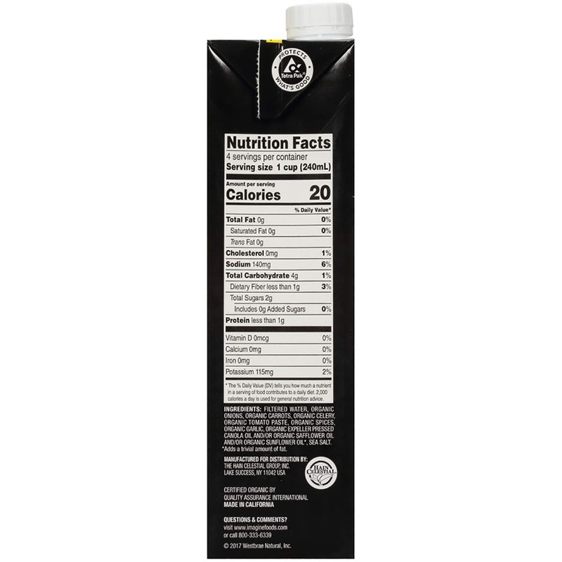 Imagine Organic Low Sodium Broth, Vegetable, 32 Oz