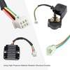 GOOFIT Ignition Coil 6 Pin AC CDI Box 12V Voltage