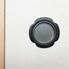 Fusuma Handle Pull, 1 Piece, Flower Shape, Black (Black x