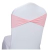 mds Pack of 10 Spandex Chair Sashes Bow sash Elastic