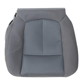 NLQR Funda de repuesto para asiento inferior del lado del conductor Colth Steel Gary compatible con Ford F150 2011 2012 2013 2014