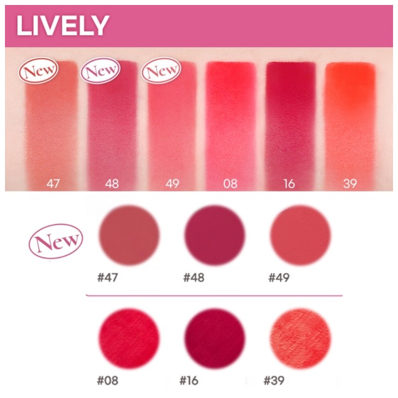 PERIPERA Ink The Velvet 4g, Color:49 Last Red