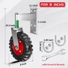 Gate Wheel 8inch Fence Gate Wheel for Metal Tube Gate