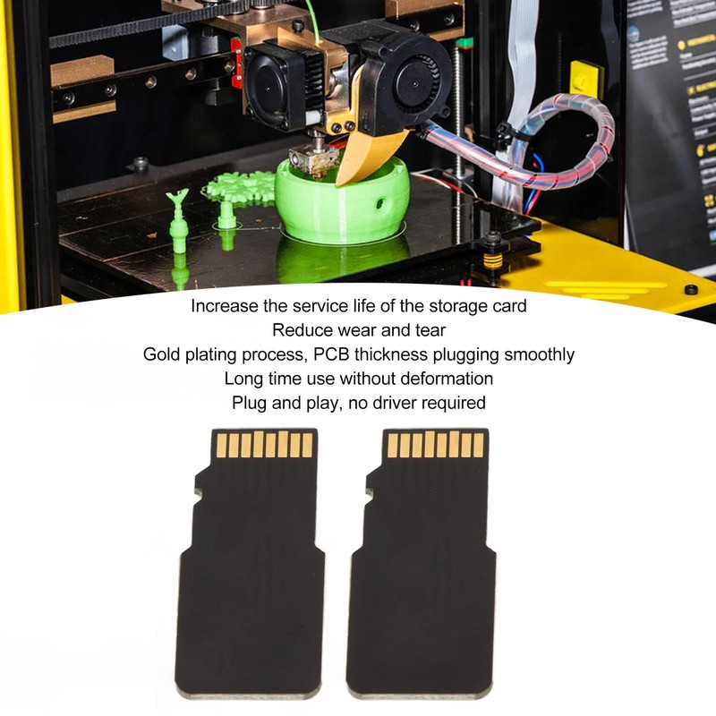 2pcs 3D Printer Mini Storage Card Cover for Mk3S, Ender