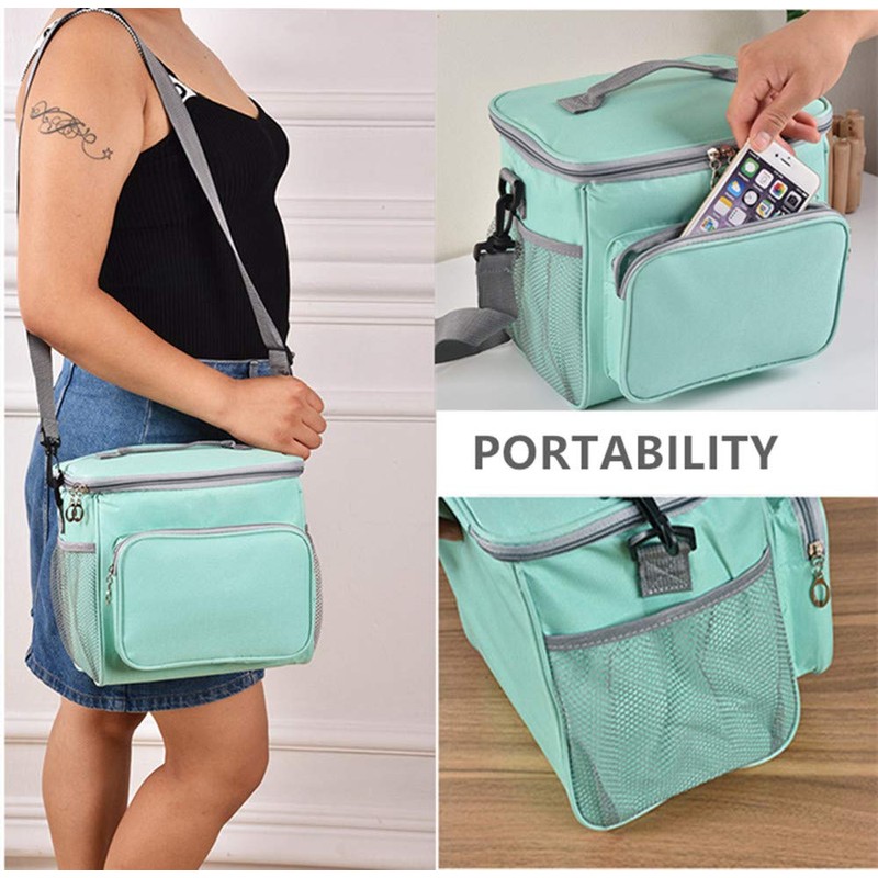 MIUVA Lunch Bag for Men Women Adults Insulated Lunch Box