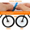 HARFINGTON 144pcs Spoke Skins Covers 0.2" Plastic Universal Dirt Bike