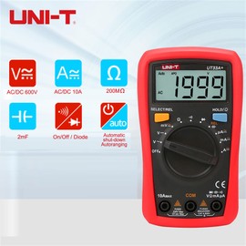 Uni-T UT33A+ Auto-Range Palm Size Digital Multimeter
