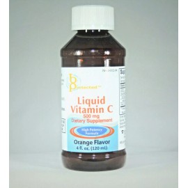 BProtected 3 Pack Liquid Vitamin C 500mg/5ml Dietary Supplement 4oz.