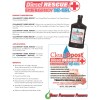 CleanBoost® Diesel Rescue™ 32oz EMERGENCY DE-GEL Treats 100 Gallons