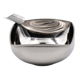Quality Importers Trading Personal Size Cigar Ashtray, Stainless