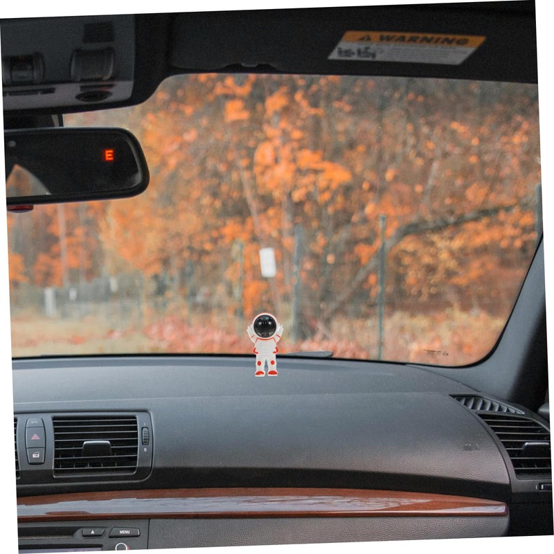 ULTECHNOVO Astronaut Car Compass Cute Dashboard Decoration Portable Auto Compass