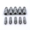 JomMart TL0452 Air Coupler Set of 5 for Urethane Hose