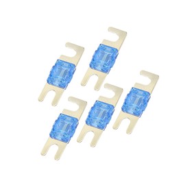Partuto 5pcs 60A AFS Mini ANL Fuses for Car Truck Motorcycle Boat Audio CDs Replacement
