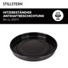 Stillstern Pizza Tray Round Non-Stick Coating (24 cm) for Mini