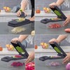 15PCS Multifunctional Food Chopper Vegetable Dicer Cutter for Home Kitchen