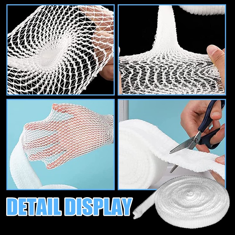 Tubular Bandage Elastic Net Wound Dressing Elastic Dressing Retainer Tubular