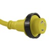 Conntek 17105-012RE 30Amp Marine Shore Cordset Yellow, 12 - Feet