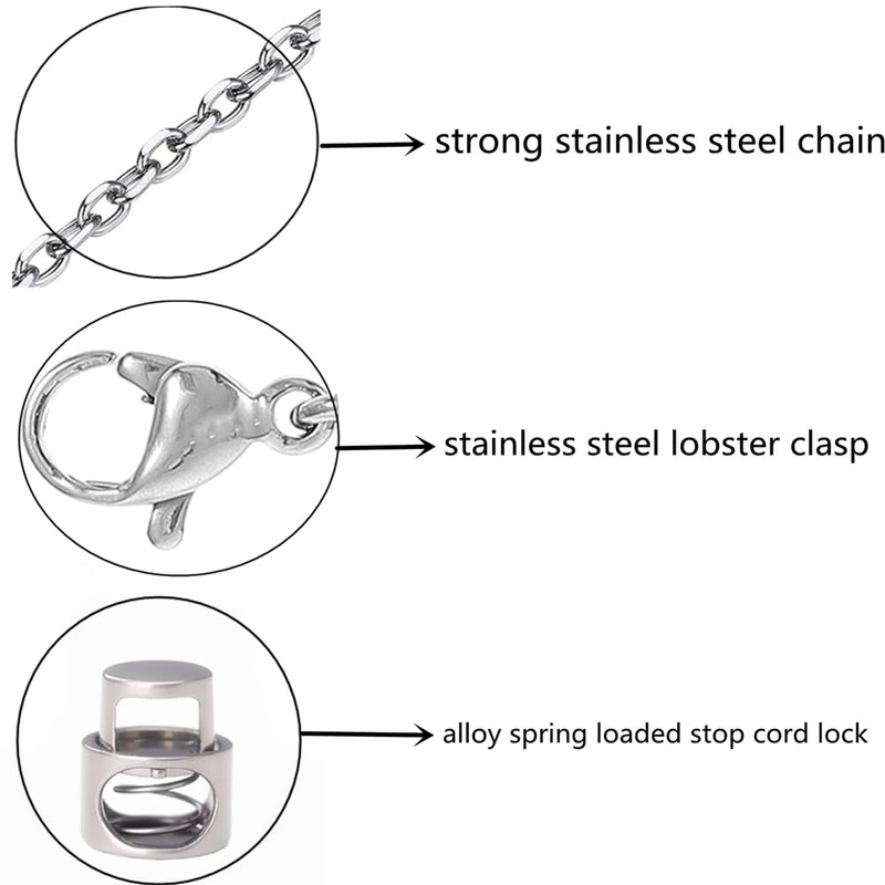 [AOAODIMP] Rhinestone Heart Hat Chin Cord Adjustable Chain Hat Strap