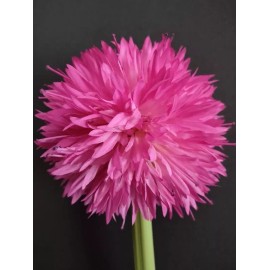 Nearly Natural Artificial 26" allium stem FUCHSIA
