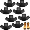 8 Pieces Boot Toe Protectors Work Toe Guards Rubber Toe