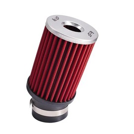 Simoni Racing Air Filter Universal + Compatible with Abarth 500-91 mm - Red