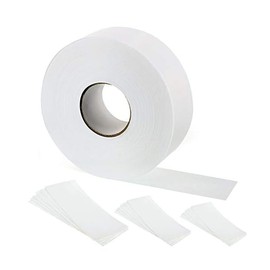 Maitys Wax Strips Roll, Non Woven Muslin Strips for Body and Facial Hair Removal, 2.75" x 50 Yards, White