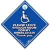 Disabled Driver Please Leave Enough Space For My Wheelchair Car