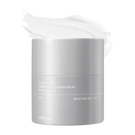celimax Bálsamo Limpiador Purificante De Doble Barrera con Ceramidas, para Maquillaje Resistente al Agua, Uso Diario, Envase De 50 Ml