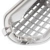 JMTAAT Chrome Hood Grille Air Intake Vent Cover Compatible with
