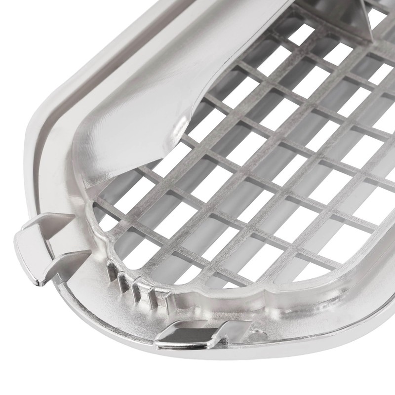 JMTAAT Chrome Hood Grille Air Intake Vent Cover Compatible with