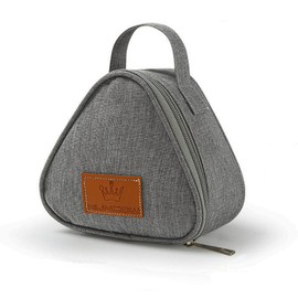 KEAIDUO Small Reusable Snack Bags Food Container for Women Sandwich Bag Work Travel Gym Picnic Leakproof Outdoors Game Handbags For Adults Grey