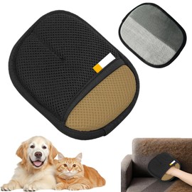 Pet Hair Remover, Reusable Pet Hair Remover Glove, Portable Tool Detailing Supplies for Bedding Clothes Mat Rug Carpet Furniture