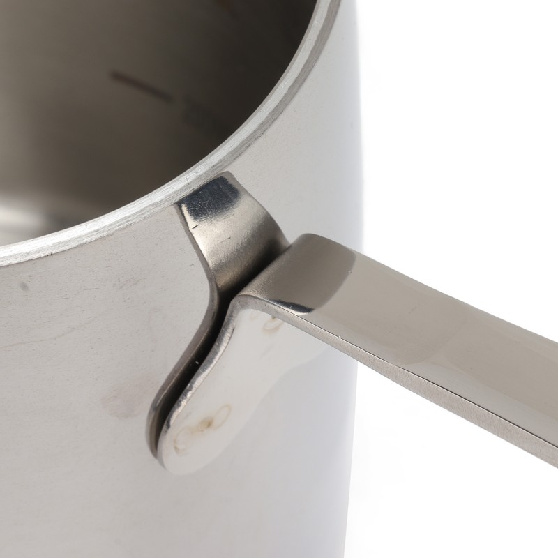 Butter Warmer Pot Quick Heat Conduction Three Layers Stainless Steel