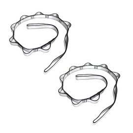 DASKING 2pcs Strong Climbing Strap Adjustable Strap Rope Strong Daisy Chain Nylon Daisy Chain Yoga Strap (Gray)