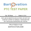 Phenylthiourea (PTC) Test Paper for Genetic Taste Testing [Vial for